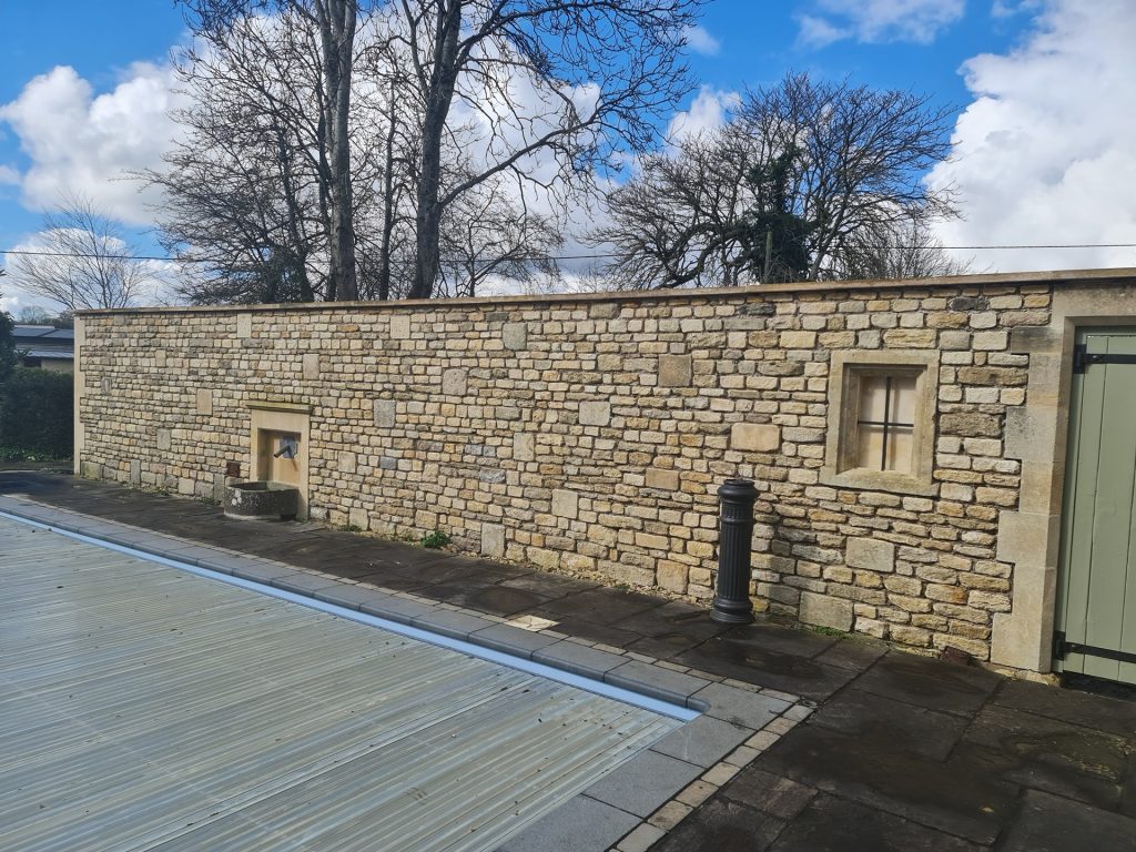 stone wall and masonry Bath